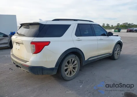 2022 Ford Explorer Xlt z USA, uszkodzony, nr VIN 1FMSK7DH9NGC29587